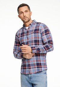 Lindbergh CHECKED  - Overhemd - dk blue