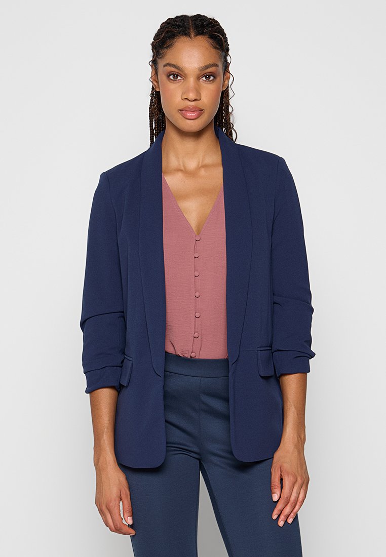 Only Blazer blauw denim/bluedenim