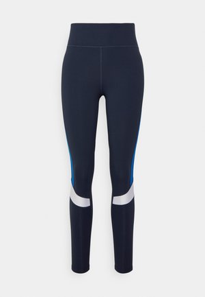 ONPMILA BOTILDA TRAIN - Leggings - blue nights