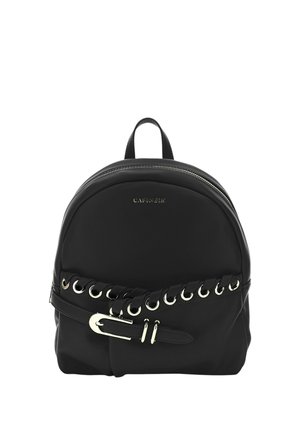 CAFèNOIR, ZAINO CON TASCA COL N001 - Zaino - black