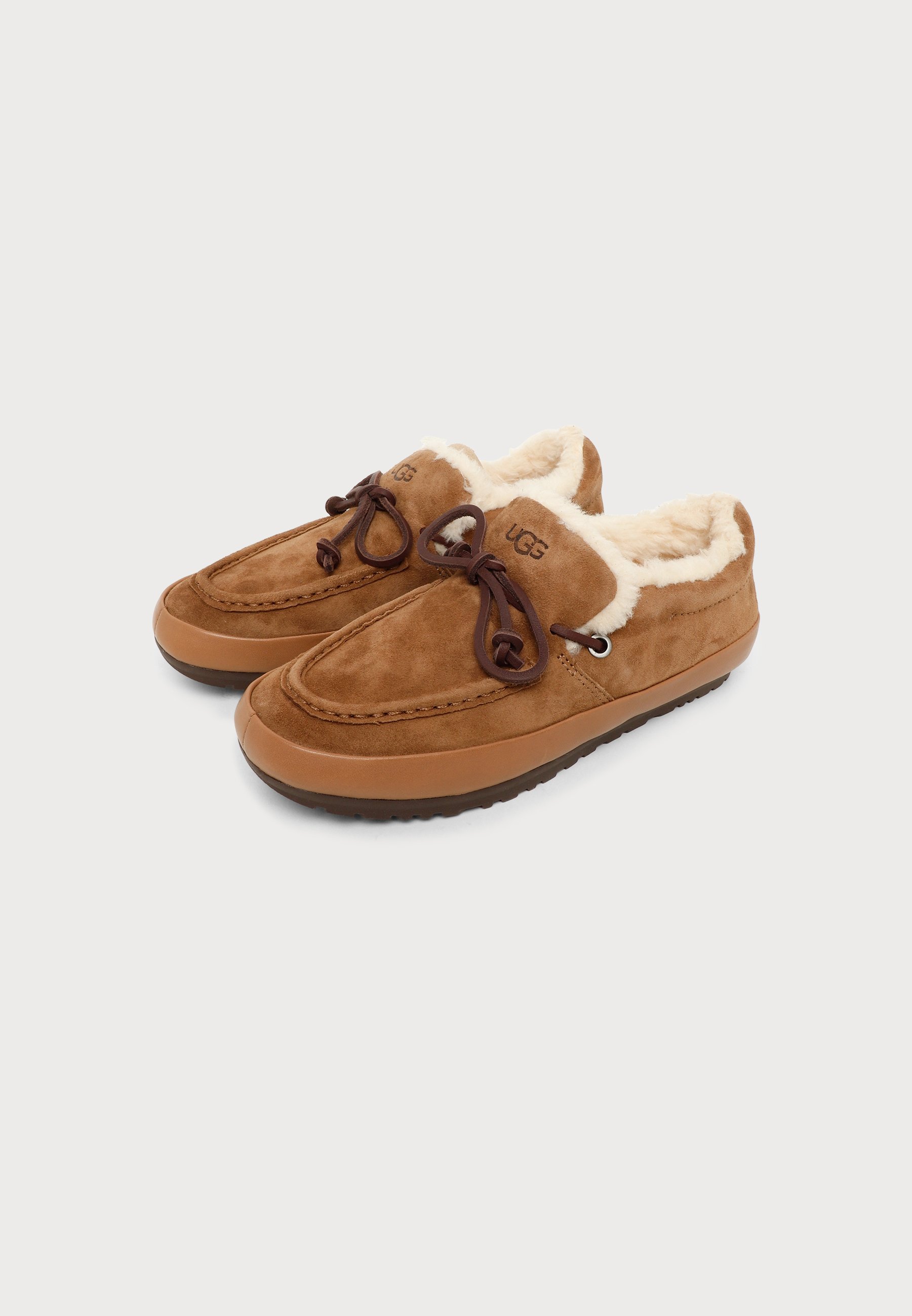 UGG ANSLEY ブラウン モカシン 23cm UGG ANSLEY - Moccasins - chestnut/cognac - Zalando.co.uk