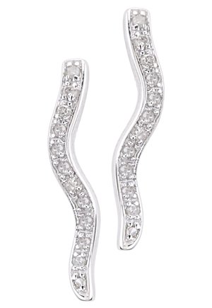 DIAMANT L'ÉTERNEL Øreringe - white gold coloured