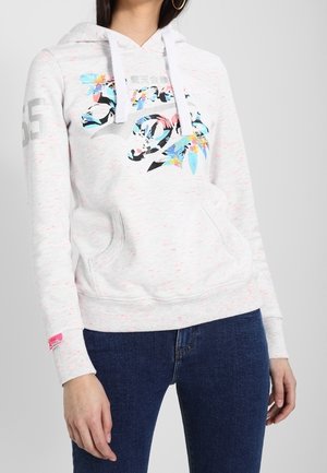 Felpa con cappuccio - light grey