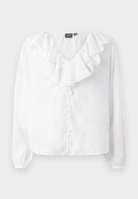 RUFFLE TRIM - Hemdbluse - new off white