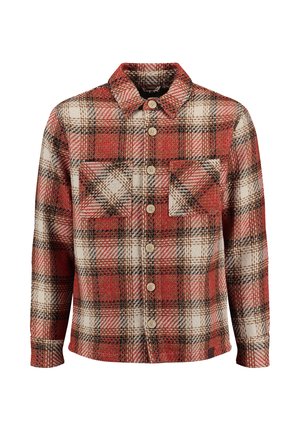 MSH GENF CHECKS - Leichte Jacke - cloudy red