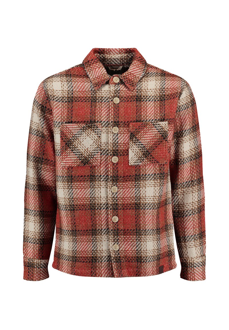 Key Largo MSH GENF CHECKS - Kevyt takki - cloudy red/punainen - Zalando.fi