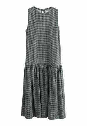 Next Haljina od žerseja - black white gingham