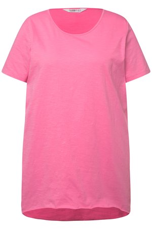 Angel of Style, LONGSHIRT, RUNDHALS, HALBARM, GERUNDETER SAUM - T-shirt basic - pale pink