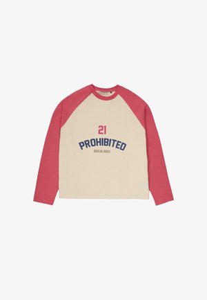 LONGSLEEVE - Ilgarankovis viršutinės dalies drabužis - red cream