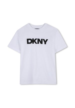 MET KORTE MOUWEN - T-shirt imprimé - blanc