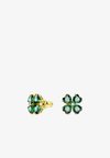 IDYLLIA PIERCED EARRINGS STUD CLOVER - Orecchini - green