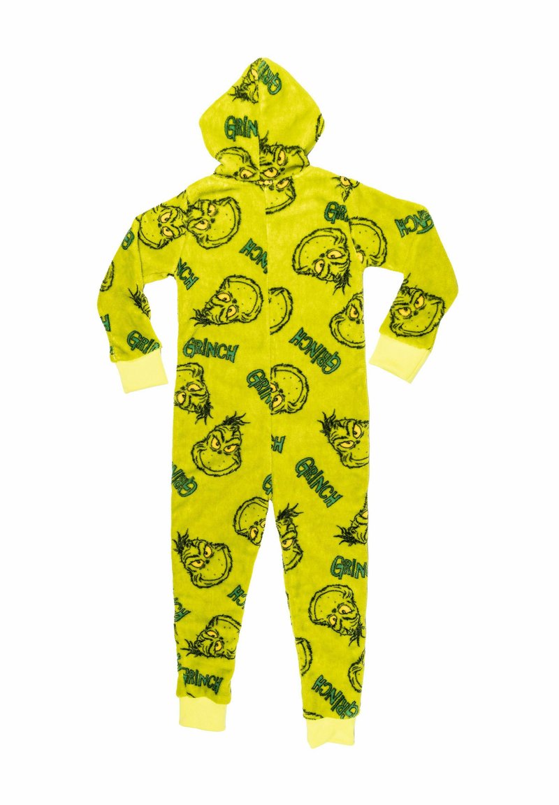 Kid The Grinch One Piece Pajamas Size 4-16 Union Suit Boy Girl Christmas Costume - Foto 5