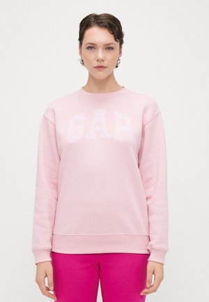 EXCLUSVIE HERITAGE CREW - Ikdienas džemperis - pure pink