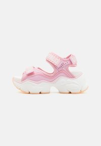 Buffalo - BINARY - Sandalen met plateauzool - pink Miniatuurafbeelding 1