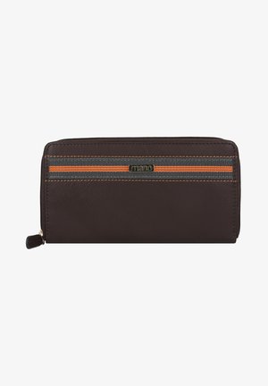 mano DON LEONARDO RFID 18 CM - Portemonnee - dunkelbraun