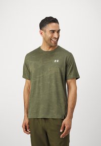 Under Armour VENT - T-shirt desportiva - marine od green/white
