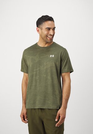 Under Armour VENT - Športne majice - marine od green/white