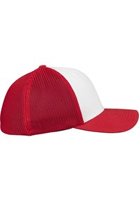 Flexfit Caps - red and white