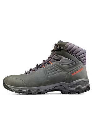 MERCURY IV MID LTH - Outdoorschoenen - black hot red