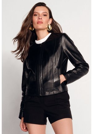 Derimod, Chaqueta de cuero - black