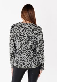 Key Largo HELLO ROUND - Sweater - silver