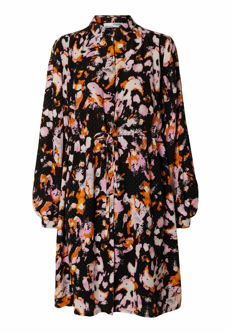 Selected Femme Blousejurk zwart