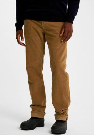 Kappahl MANCHESTERBYXA - Trousers - Beige