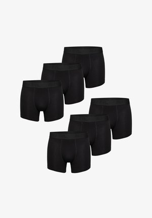 Caleçons boxers noirs en pack de six. Fabriqués en matériau doux avec une taille lisse arborant un logo subtil. Coupe standard avec un design classique.