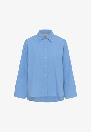 My Essential Wardrobe, MWSUNNA BOXY - Gombos blúz - silver lake blue