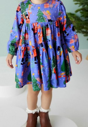 Next, Robe en jersey - purple