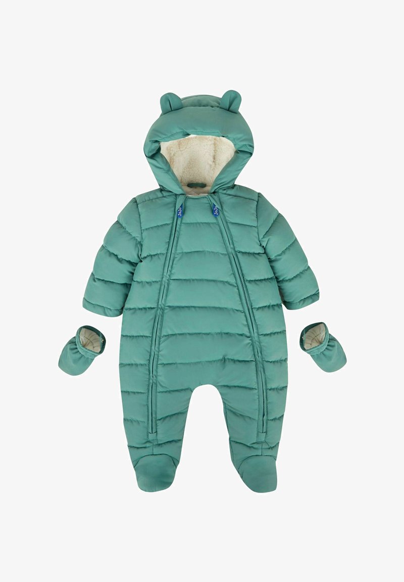 JoJo Maman Bébé PUFFER - Zimná kombinéza - green