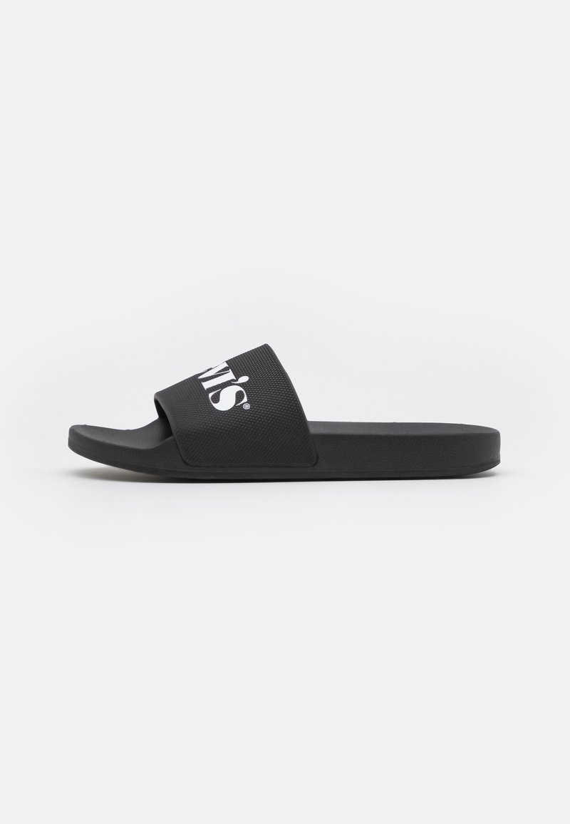 Levi's® JUNE MONO Pool slides regular black/black Zalando.ie