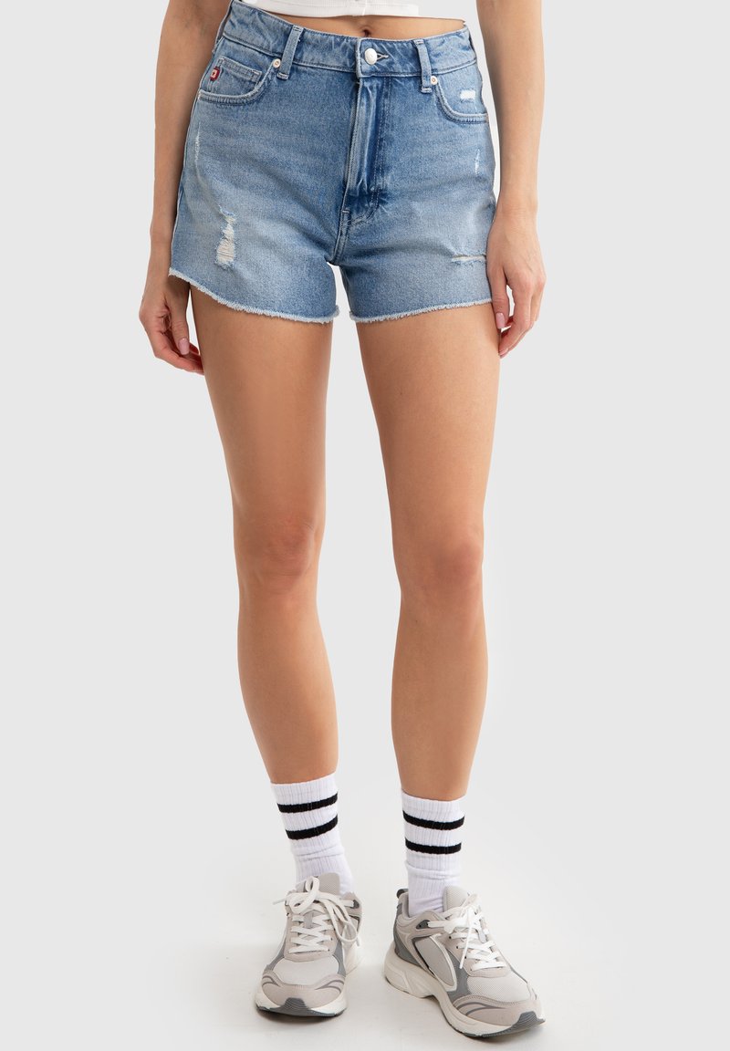 Big Star AUTHENTIC - Farkkushortsit - blau