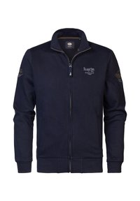 Petrol Industries Felpa con zip - sky captain