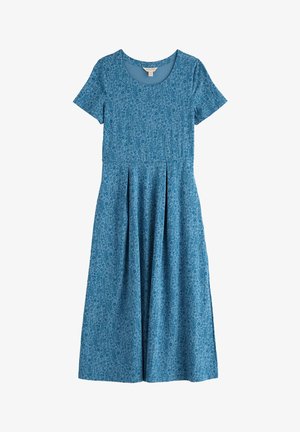 Seasalt Cornwall, SEASALT CORNWALL S/S VERONICA DRESS - Robe en jersey - blue - wild borders cadet
