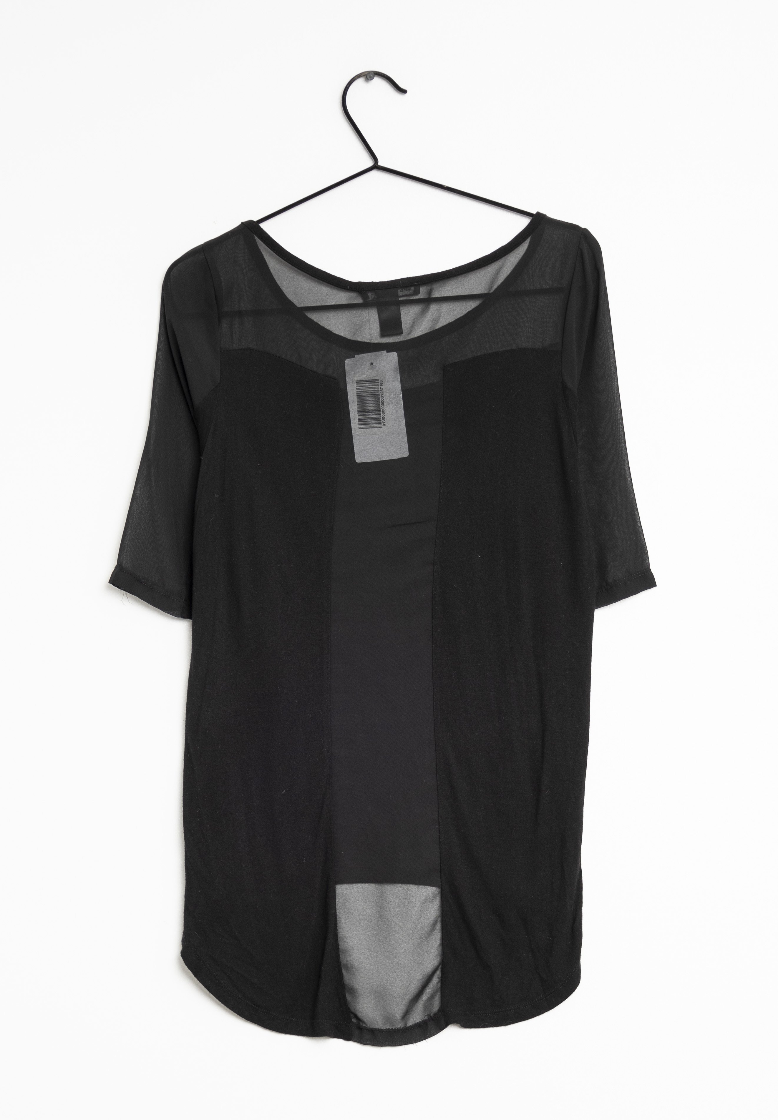 mango black shirt