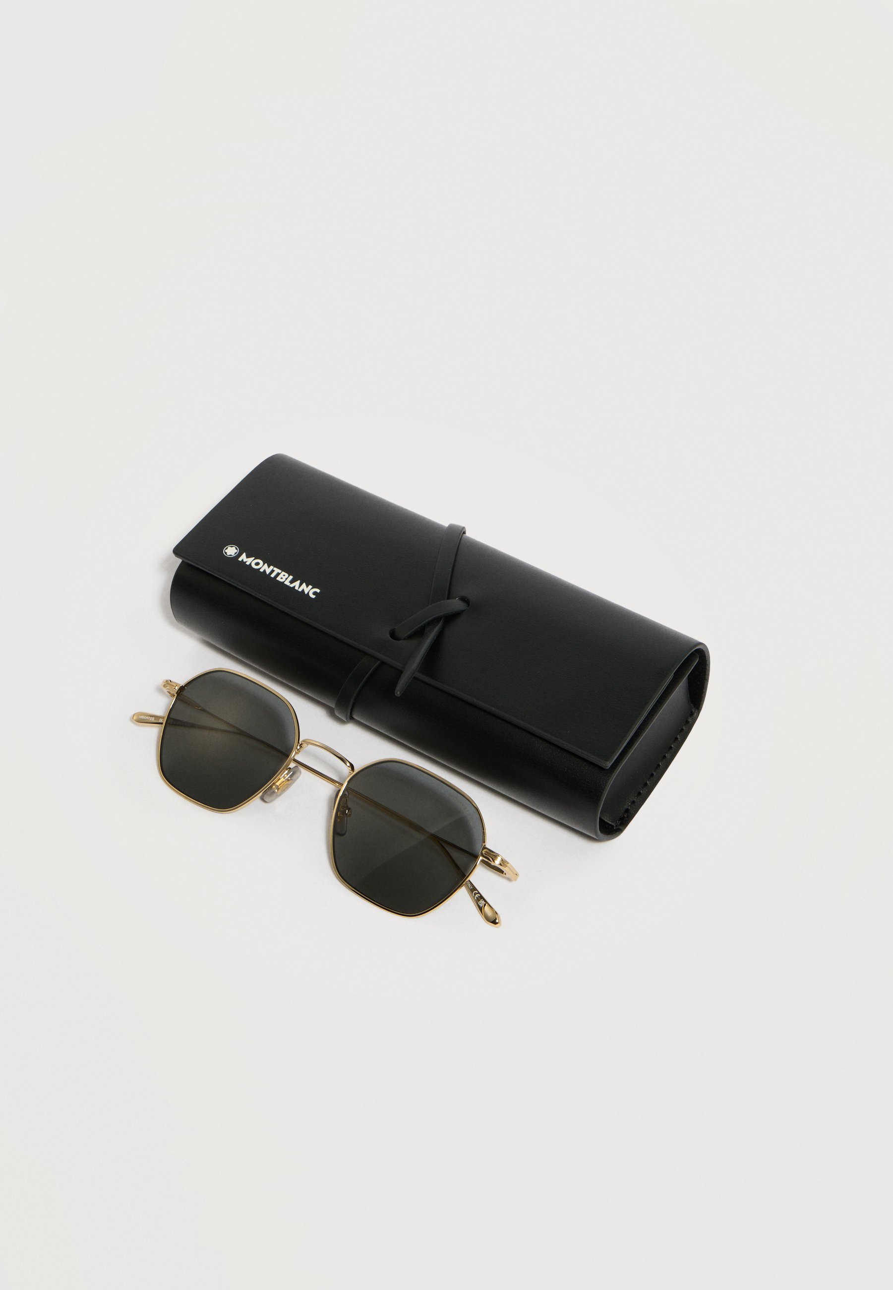 Mont Blanc Sunglasses - gold-coloured/grey/gold-coloured - Zalando