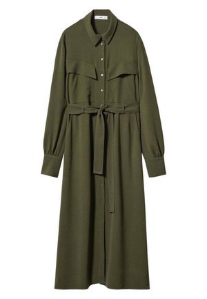 Robe chemise - khaki
