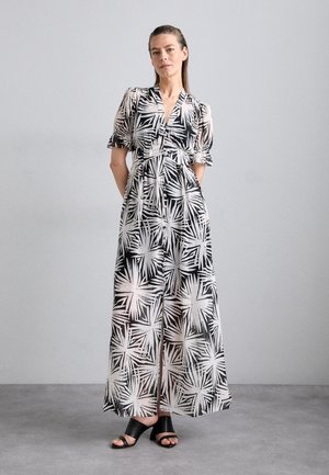 ERICA LONG DRESS - Maxi dress - black/white