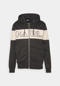 KARL LAGERFELD Sudadera con cremallera - black