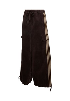 adidas Originals, ADIDAS ORIGINALS CORDUROY 3S CARGO PANTS - Pantalones cargo - aurora coffee   khaki six