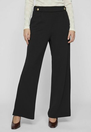 Vero Moda Dames VMMKAMMIE Straight Jersey Pant GA NOOS broek, zwart, S, zwart, S