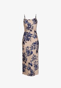 Valimata, champagne/navy print
