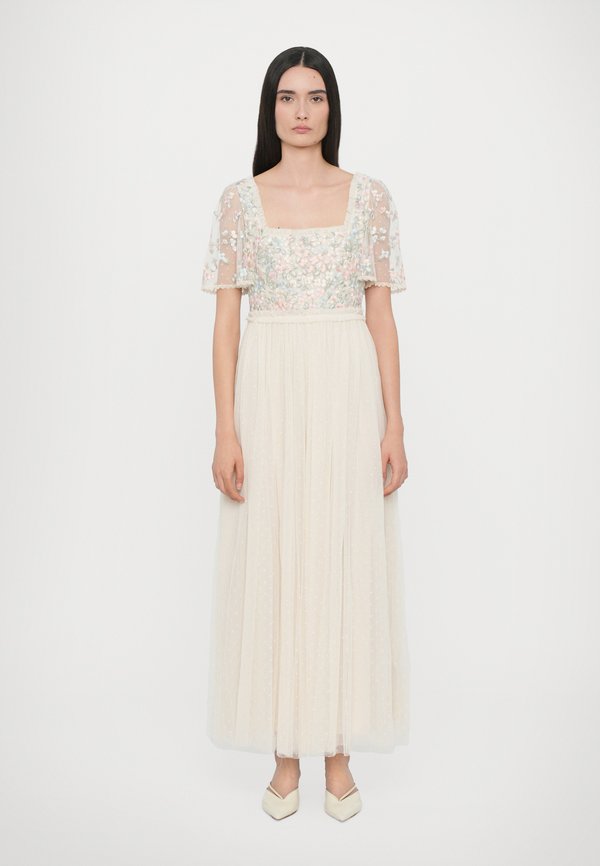 VERSAILLES DITSY BODICE ANKLE GOWN - Occasion wear - cream