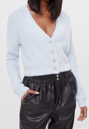 Strickjacke - light blue