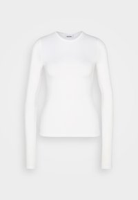 SLIM FITTED LONG SLEEVE - Top dugih rukava - white