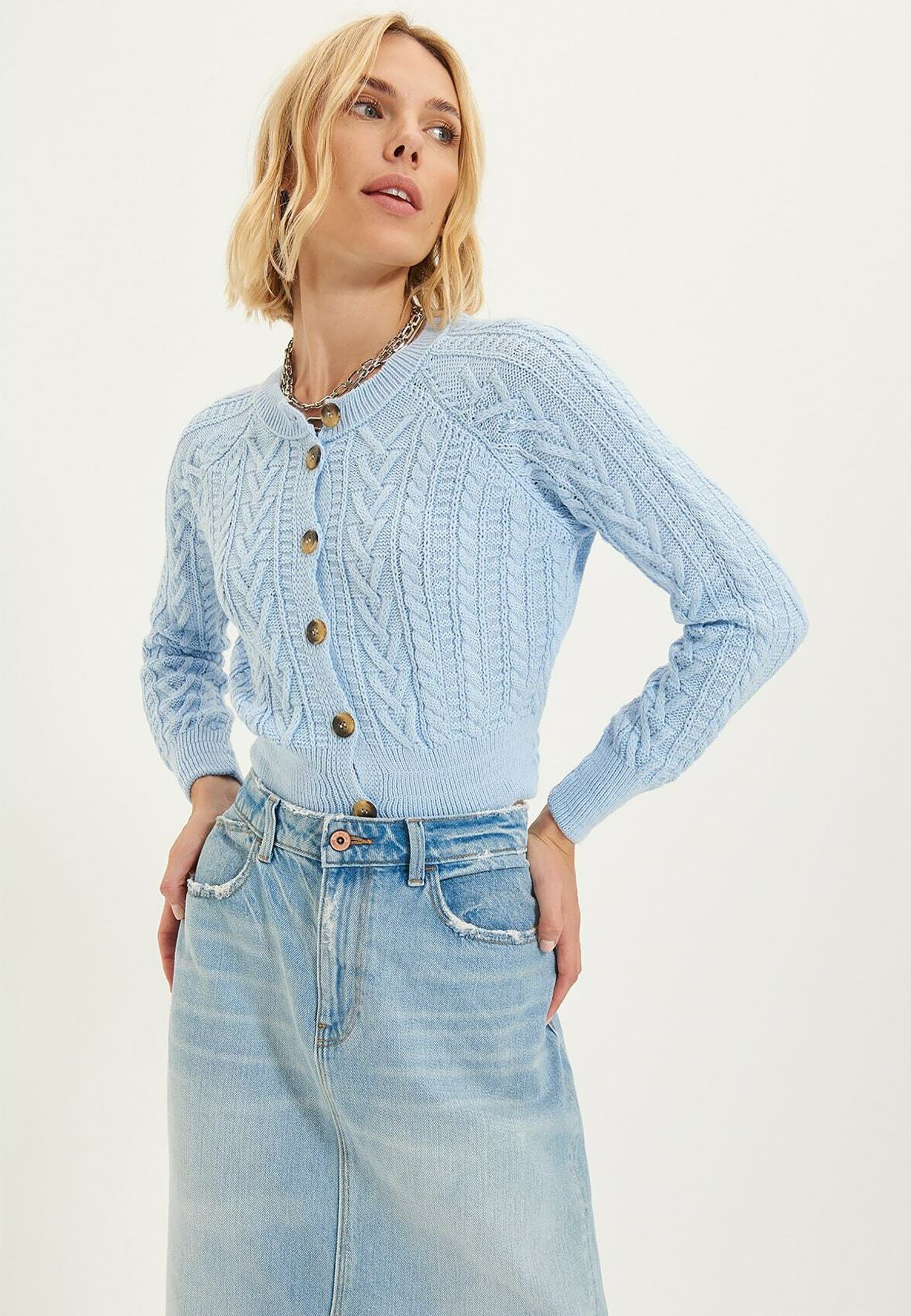 Cardigan Lungo Donna Autunno 2024: Morbido E Leggero, Aperto Con Tasche, Viola Scuro (Taglia XL)