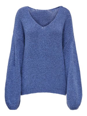 JDYDINEA REVERSIBLE - Pullover - bleached denim