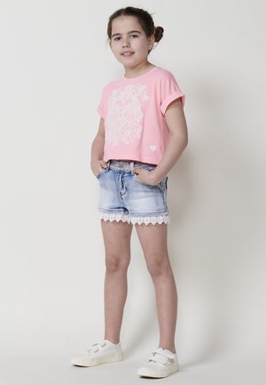 Print T-shirt - rosa pink