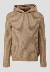 QS Hoodie - sandfarben